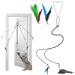 Cat Toys for Indoor Cats Adult - 6 Pcs Interactive Cat Toy Mice Kitten Toys Jumpy Cat Toys Chasing Exercise Entertain Cat Toys Hanging Door Window | Cat Gifts for Women (Plush Mouse Replacement) 7pack-Cat toy