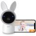 ARENTI Video Baby Camera Monitor 2K Smart Wi-Fi Baby Camera with App Control Comfort Night Light Crying Detection Split Screen Add-on Temp/Humidity Sensor 2-Way Audio Plug-in (one Camera Only) Aicam-one Camera