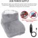 Fivtsme 12V Electric Foot Warmer - 3 Heating Levels Washable Liner Auto Shut-Off & Overheat Protection - Ideal for Men & Women - International Shipping Available - Buy Online on GoSupps.com