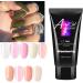 Polygel Nail Gel Kit 30ml Extension Builder UV Gel kit 9 Colors Builder Gel Quick Nail Extension Gel Builder Enhancement Easy Poly gel Set for Starter and Professional Nail Technician 05 - Buy Online on GoSupps.com