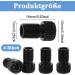 4-Piece Bicycle Valve Adapter Set - DV & SV French Valve Adapters with Sealing Ring for Universal Compatibility - Buy Online on GoSupps.com