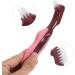 Ipetboom 4 Pack Toothbrush for Dentures | Best Cleaning Brush for Artificial Teeth | Pocket Toothbrush for Easy Denture Care - Buy Online on GoSupps.com