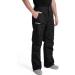 Kirkjub ur Skadi Men's Ski Pants - Snow & Water-Repellent Loose Fit Optimal Wind & Weather Protection - Black & Blue Size L - Buy Online on GoSupps.com