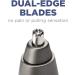 Buy Nose and Ear Hair Trimmer - Wet/Dry & Easy to Clean Water Resistant for Both Men and Women - Buy Online on GoSupps.com