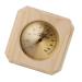 Sauna thermometer hygrometer 5% accuracy square reliable real-time monitoring wooden sauna hygrothermograph to indoor use