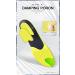 Buy Orthopedic Insoles for Men & Women - Arch Support Shock Absorption Comfort (Yellow Sizes 11.5-12.5 Men / 12.5-13.5 Women) - Ideal for Sports & Arch Pain Relief - Buy Online on GoSupps.com