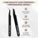 BEYELIAN ESD-15 Curved Tip Volume Eyelash Extension Tweezers - Professional Lash Tool for Precision Application - Buy Online on GoSupps.com