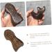 Frcolor 4-Piece Wooden Acupuncture Massage Device Set - Copper Mortar for Body Shaping & Back Relief - Buy Online on GoSupps.com