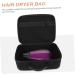 FOYTOKI 2 Pcs Hair Dryer Storage Bag Curl Blow Dryer Portable Hair Dryer Bag Barber Clipper Case Black Eva - Buy Online on GoSupps.com