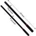 KOWPEWU 2-Piece Set 18 Riding Crop Sticks - Black with Non-Slip Handles - Buy Online on GoSupps.com