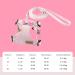 Fueegue Escape Proof Cat Harness & Leash - Adjustable Soft Puppy Harness with Pink Bow Tie for Cats & Dogs - Buy Online on GoSupps.com