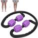 Verdant Touch Muscle Relaxer Massage Roller - Yoga Stick & Body Shaping Fitness Tool for Effective Muscle Relief | International Shipping Available - Buy Online on GoSupps.com