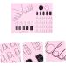 POPETPOP Nail Tool manicure pad manicure mat tools manicure art mat Salon Manicure tool manicure mat workspace silicon mat u as acrilicas nail Accessories Silica Practice Pad 28x20cm Pink - Buy Online on GoSupps.com