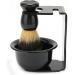 Men's Shaving Brush And Shaver Holder Stand Bathroom Shaving Storage Bathroom Organized For Shave Accessories Black With Holes - Buy Online on GoSupps.com