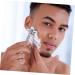 Healeved Manual Safety Razor for Men - Rust-Free Adjustable Double-Edged Razor - White Zinc Head - 1 Pack - Buy Online on GoSupps.com