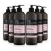 Baylis & Harding Goodness Rose & Geranium Natural Body Wash 1 Litre (Pack of 6) - Vegan Friendly 1 l (Pack of 6) Rose & Gernium Body Wash 1L
