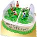 COLLBATH 8pcs First Pastel Party Decorations Soccer Cake Topper Flag Football Ornament Cocktail Picks Capacillos Para Cupcake Cake Decorating Figurine Soft Birthday Party Supplies - Buy Online on GoSupps.com