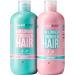 HAIRBURST Shampoo and Conditioner Set - Sulfate Free Hair Growth and Thickening Treatment for Women - Coconut and Avocado Scented - Suitable for All Hair Types Promotes Strong and Healthy Hair