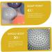 Coolhiya Durian Ball Massage Device | Muscle Relaxation & Lightweight Massage Accessory | 16x16x8cm Gray - International Shipping Available - Buy Online on GoSupps.com