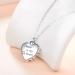 cluis Urn Necklace for Ashes Cremation Necklace Paw Print Pet Urn Heart Necklace Animal Cremation Jewelry for Ashes Memorial Keepsake Jewelry for Women Dog's Cat's Pet Ashes - Buy Online on GoSupps.com