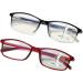 Retro-Progressive Multifocus Reading Glasses - Anti-Blue Light Small Frame for Distance & Close Use (1.50 Bright Black) - Perfect for Middle-Aged & Seniors - Buy Online on GoSupps.com