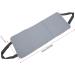 CUEA Yoga Sand Bag | Arm Weightlifting Sandbag for Yoga & Resistance Training | Two Handle Design | Not Filled | 8.3x20.9In | Grey - Buy Online on GoSupps.com
