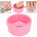 Nail Art Soak Bowl Nail Polish Tray Nail Art Hand Wash Soak Bowl False Nail Removal Bowl Manicure Tool for Dead Skin Removal - Buy Online on GoSupps.com
