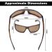 Flying Fisherman Matecumbe Polarized Sunglasses - Tortoise Frames/Amber Lenses | UV Blocker for Fishing & Outdoor Sports - Buy Online on GoSupps.com
