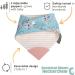 Cheeky Chompers Neckerchew Teething Bib (Botanical Bloom) - 2-in-1 Bandana Style Dribble Bib with Silicone Teether for Baby & Toddler - Buy Online on GoSupps.com