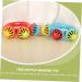 Abaodam 20 STK Hand Bell Toy for Toddlers | Soft Bite Soothing Toy | Safe & Fun Hand Crank Bell - Buy Online on GoSupps.com
