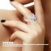 Stainless Steel Diffusorringe for Essential Oils | Aesthetic Aromatherapy Jewelry for Women & Girls | Portable Gift Idea (R36-3) - Buy Online on GoSupps.com