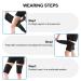 Supregear Thigh Wraps Support - 2-Pack Non-Slip Compression Sleeves for Hamstring & Quad | Adjustable Neoprene Upper Leg Brace for Men & Women | XL Black - Buy Online on GoSupps.com