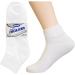 3 Pair Diabetic Ankle Circulatory Socks Men's Health Support Loose Fit White 10-13 - Buy Online on GoSupps.com