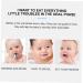 Eringogo 12 PC Wooden Rings - Natural Wood Baby Teething Accessories | Unfinished Beech Circle Rings for Infants - Buy Online on GoSupps.com