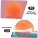 Minkissy Fascia Ball Massage - Trigger Point & Neck Relief Lacrosse Massage Ball 6.1cm Orange for Deep Tissue Fitness - Buy Online on GoSupps.com