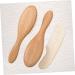Healeved 3pcs Wooden Kids Hair Brush Set | Baby Bath Time & Shower Tool Kit - Buy Online on GoSupps.com