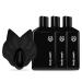 Black Wolf Charcoal Powder Body Wash for Men with Scrubber - 10 Fl Oz, 3 Pack - Charcoal Powder and Salicylic Acid Reduce Acne Breakouts and Cleanse Your Skin - Rich Lather for Full Coverage & Deep Clean 10 Fl Oz (Pack of …