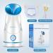 Amconsure Facial Steamer - Nano Ionic Face Humidifier for Deep Cleaning & Moisturizing - Blue - Buy Online on GoSupps.com
