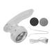 Ipetboom 1set Electric Foot Feet Exfoliating Scrub Electric Pedicure File Foot File Foot Callous Removing Instrument Electric Razor Foot Heel White Electronic Abs Sander