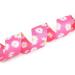 Suredoo Adjustable Soft Nylon Dog Collar for Small & Medium Dogs - Pink Daisy (L 38-63 cm) - Buy Online on GoSupps.com