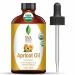 SVA ORGANICS Apricot Oil 4 Oz | Faint  Nutty aroma|   USDA Organic  100% Pure Cold Pressed Carrier Oil  Premium Therapeutic Grade Oil for Nourished Skin  Healthy Hair  Body massages  Overall Health.