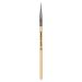 Bdellium Tools Professional Makeup Brush - Special FX Series 116 Short Liner - With Soft Synthetic Fibers For Painting Very Fine Lines (Bamboo 1pc)