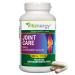 Vitanergy Joint Pain Relief - High Potency MSM & Glucosamine Supplement - Arthritis Relief Formula - 180 Capsules - Non-GMO Dairy-Free Clean Ingredients - Made in Canada - 1.5 Month Supply