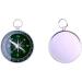 JZK 5x44mm Small Aluminum Alloy Compass - Ideal for Key Rings & Kids' Birthday Party Gifts - International Shipping - Buy Online on GoSupps.com