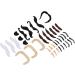 Self Adhesive Fake Eyebrows Beard 60 Pcs Moustache and Eyebrows Stick on Fake Eyebrows and Moustache Kit for Old Man Dress Up Grandpa Costume Accessories - Buy Online on GoSupps.com