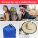 NODG 50 Pcs Assorted Colors Round Ball Cord Lock Toggle Stoppers for Drawstrings Bags - Plastic Lanyard Fastener Clips - Buy Online on GoSupps.com