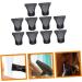 Hair Dryer Attachment 20 Pcs Hair Dryer Nozzle Pp Black Tuyere Small Hair Dryer Attachment 8x7.5cmx2pcs Blackx2pcs - Buy Online on GoSupps.com