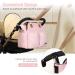 Lekebaby Large Pink Quilted Baby Diaper Bag Messenger with Changing Mat - Perfect for Travel - Buy Online on GoSupps.com