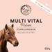 Annimally Multi Vital Powder for Horses - 550g Multivitamin with Vitamin B Complex Immune Support Vitamins A D3 E & Essential Nutrients - Buy Online on GoSupps.com