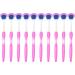 10 Pack Tongue Cleaner - Ergonomic Silicone Oral Hygiene Brush for Adults (Pink) - Long Handle Design for Fresh Breath - Buy Online on GoSupps.com